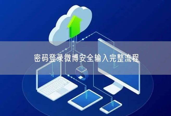 密码登录微博安全输入完整流程