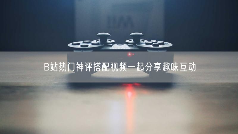 B站热门神评搭配视频一起分享趣味互动