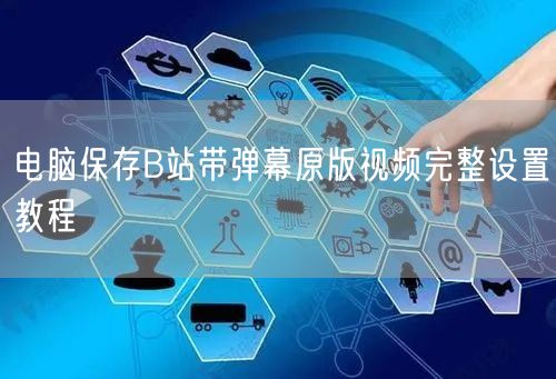电脑保存B站带弹幕原版视频完整设置教程