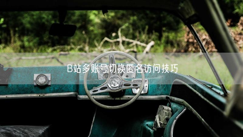 B站多账号切换匿名访问技巧